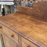 Early 20th century English oak buffet