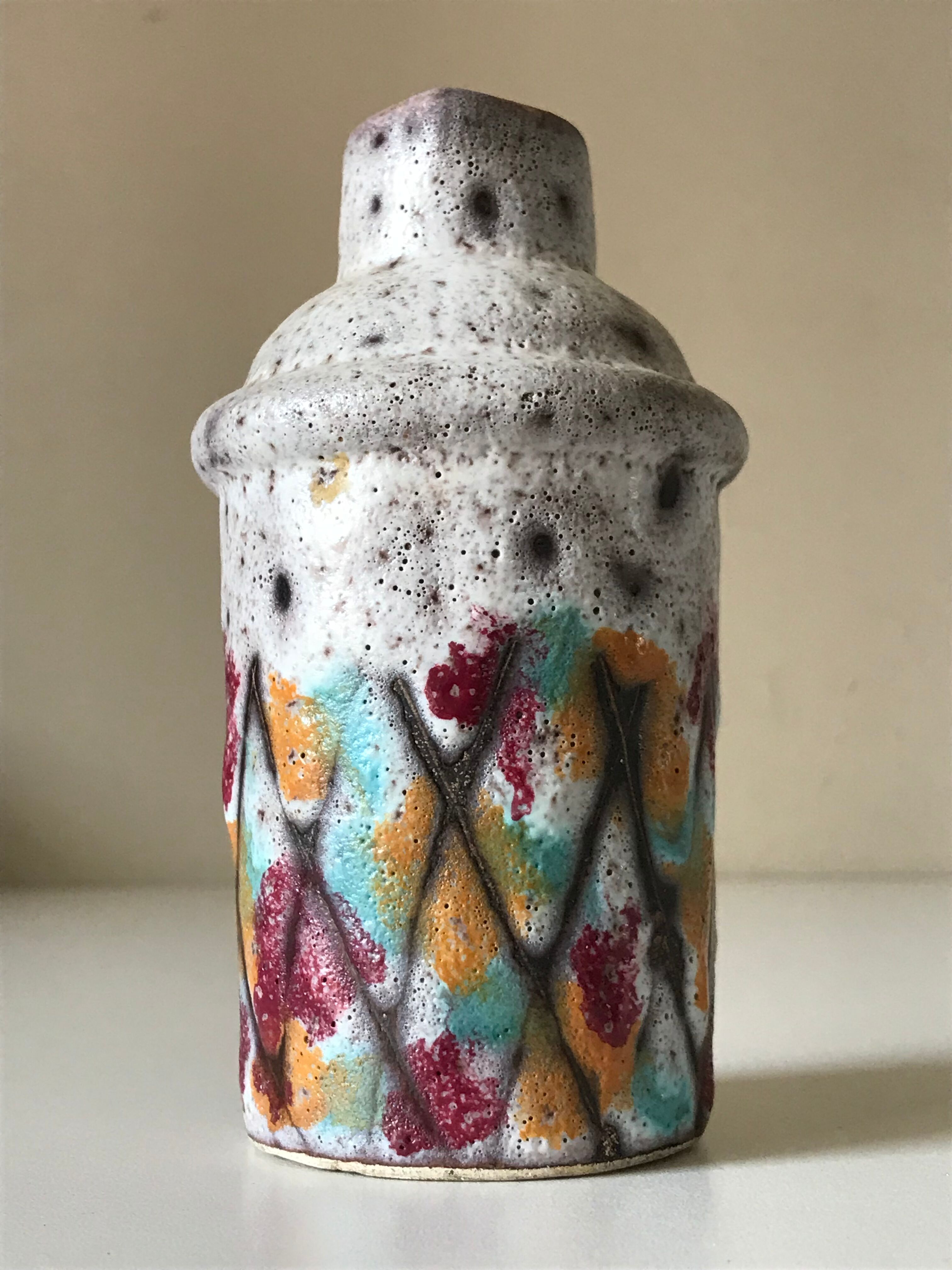 Vase fpp vallauris vintage annees 60