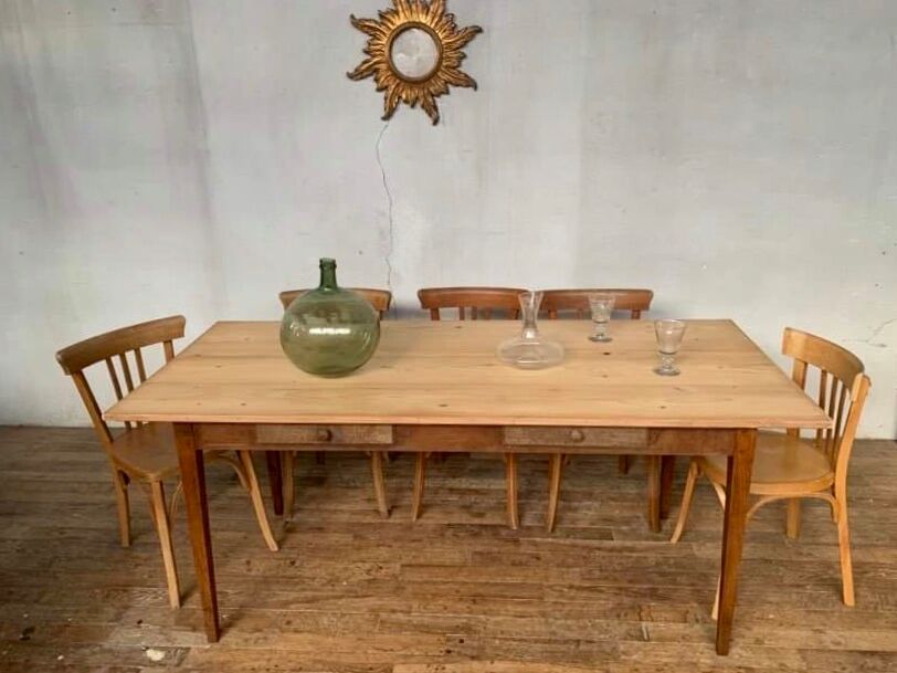 Farm table in wood