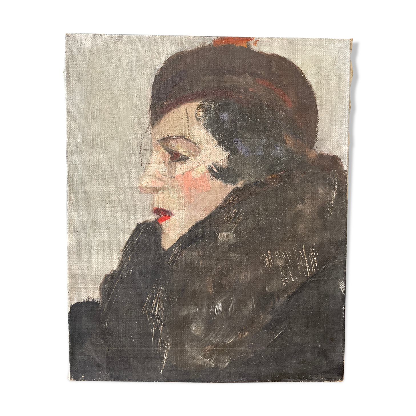 Painting, old portrait