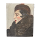 Painting, old portrait