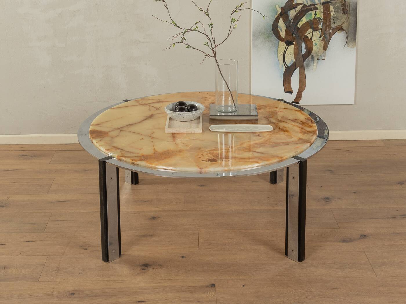 Onyx coffee table Ø 114 cm