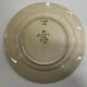 decorative plate enamelled vintage in earthenware HB Quimper