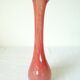 Vase soliflore en pate de verre a decor moucheté