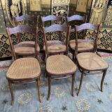 Suite of 6 chairs bistrot thonet 97