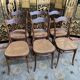Suite of 6 chairs bistrot thonet 97