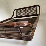 Vintage bamboo /rattan bed