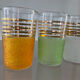 Série de 6 verres vintage