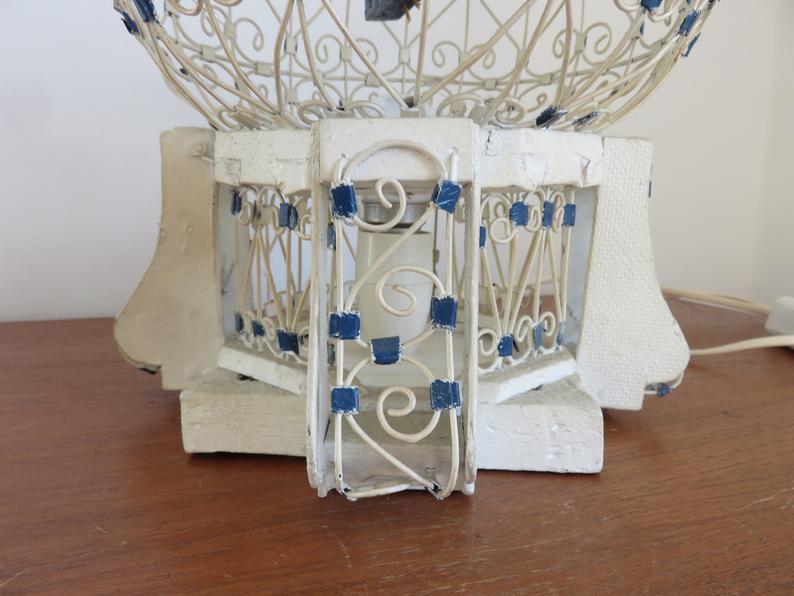 Lamp "bird cage" from the 50s and 60s