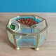 Box jewelry mosaic glass stained glass deco butterfly