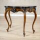 Walnut Wood & Veneer Card Table, Late 19th Century