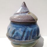 Glazed stoneware pot
