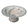 Opaque porcelain compote from Gien, Villageois model, Terre de Fer.