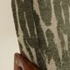 Scandinavian modern long chair jacquard green 1965