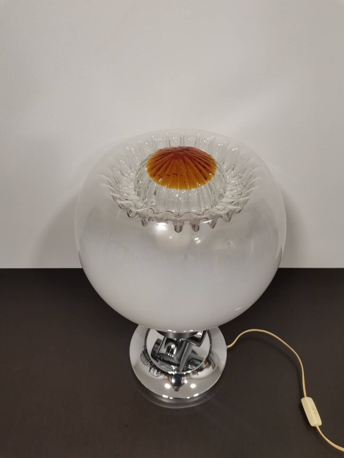 Lampe de table Mazzega, Murano, années 1970