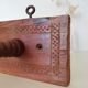 Wooden coat door