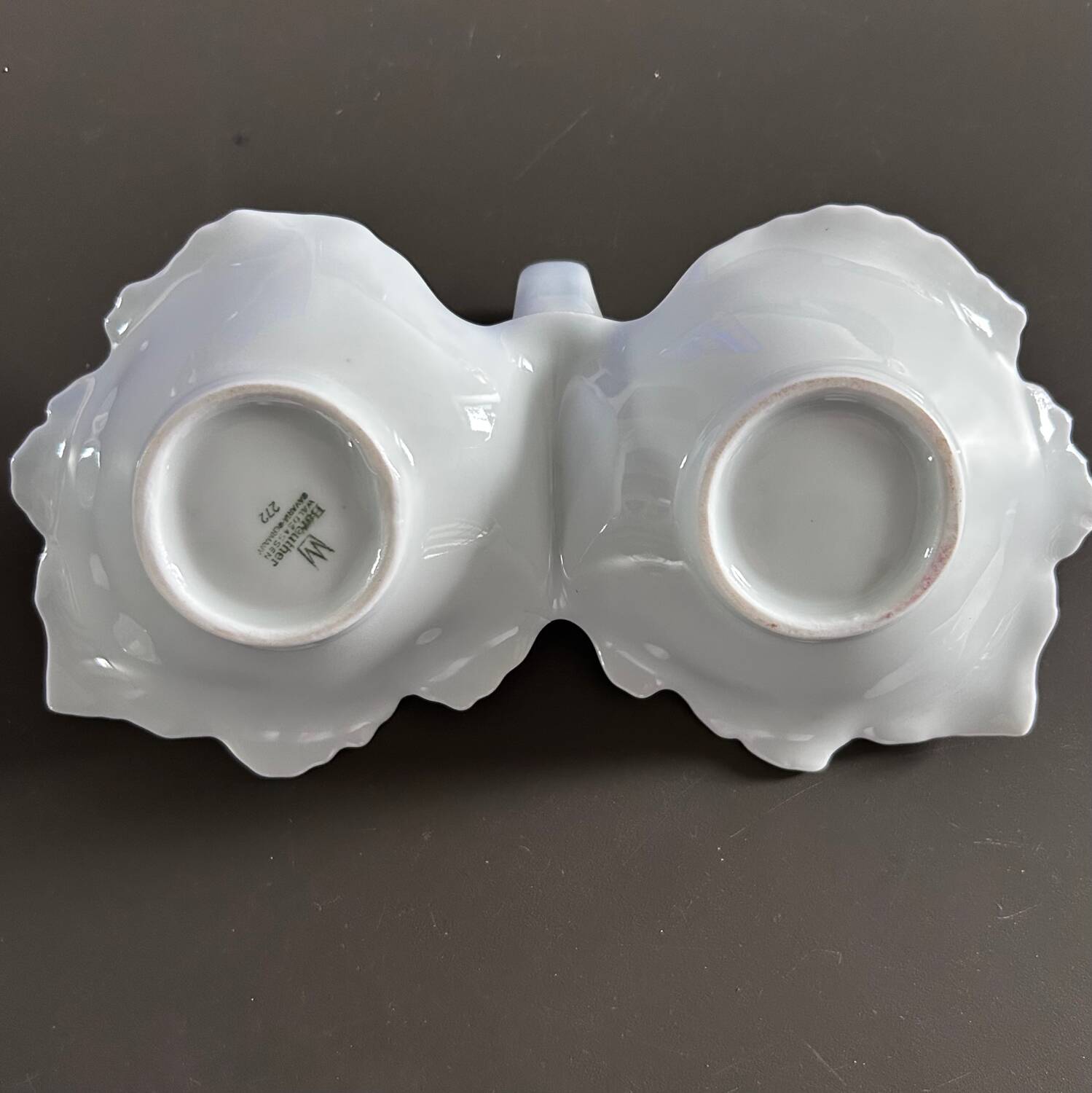 Classic porcelain serving tray