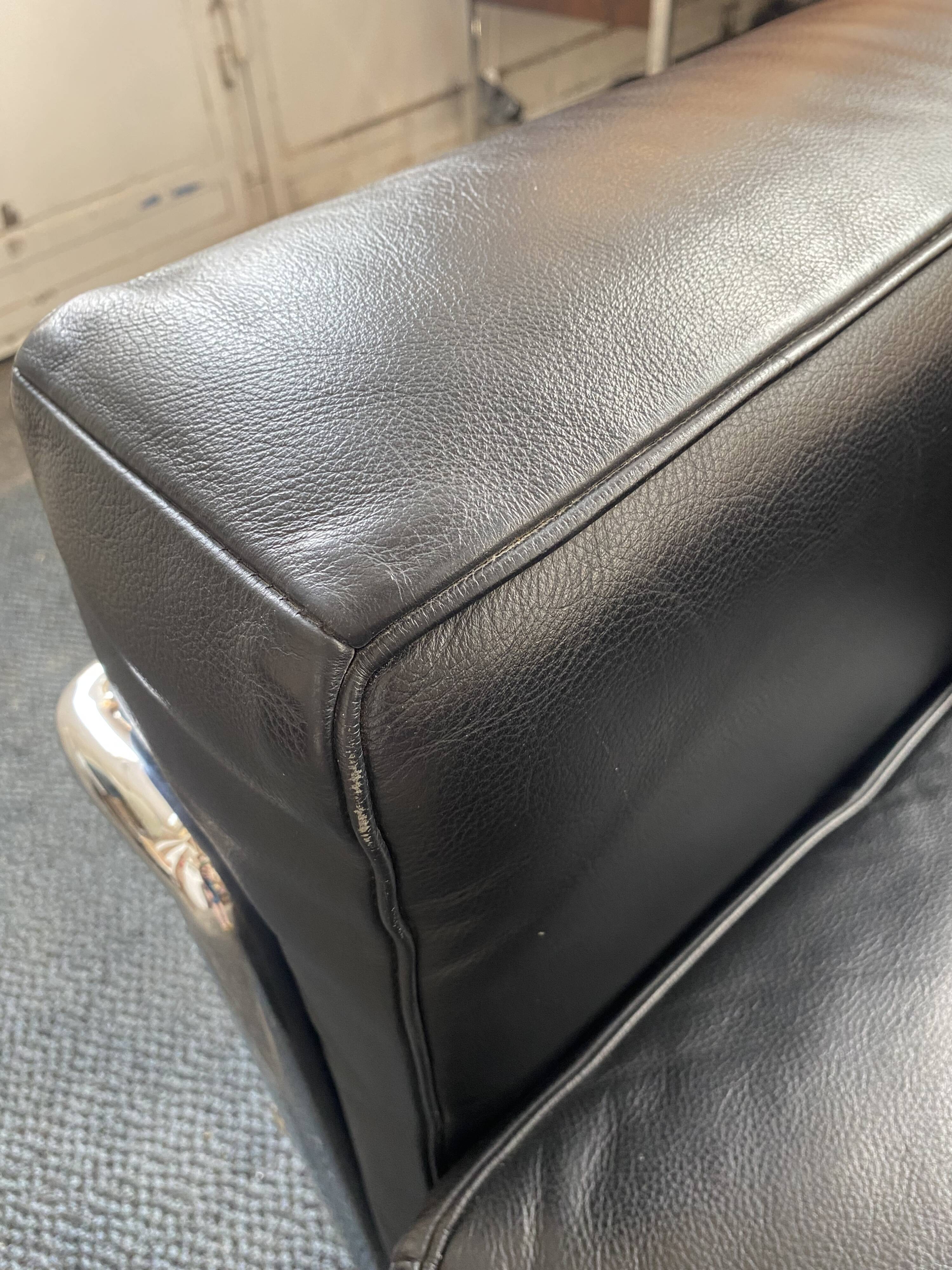 LC2 armchair by Le Corbusier, Pierre Jeanneret and Charlotte Perriand for Cassina