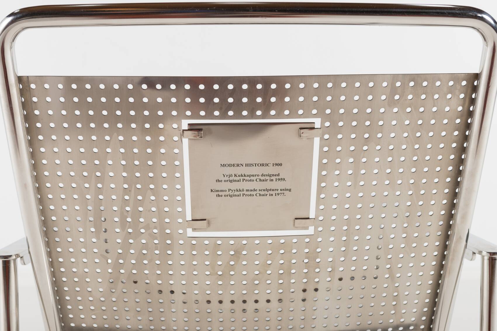 Yrjö Kukkapuro & Kimmo Pyykkö unique ‘Sculpture chair’ by Joros Oy