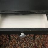 Pair of bedsides painted in black