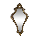Miroir bois doré Louis XV (71×41cm)