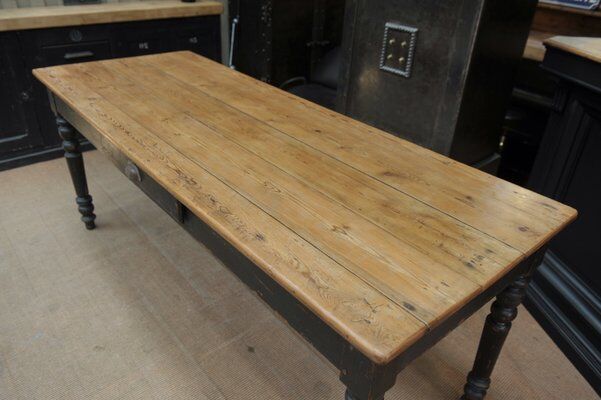 Fir dining table, 1930s