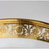 Fuit cup or centerpiece by St Louis Crystal model Thistle