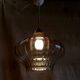 70's amber glass suspension design