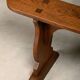 Antique, Primitive and Rustic Farm Benches in solid Oak, France 1920's