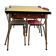 Table en Formica avec 4 chaises