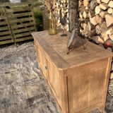 Renovated solid oak sideboard