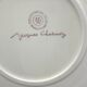 Vintage dessert service in earthenware, signed Jacques Charmoz - Val d'Or GIEN - 1950s