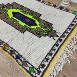Handcrafted Moroccan Berber Rug 217 X 88