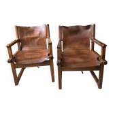 Paire de fauteuils Paco Muños Edition Darro modèle Razzia 1959