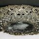 Silver metal basket