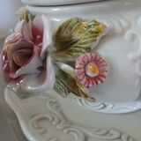Antique porcelain soup tureen from Naples