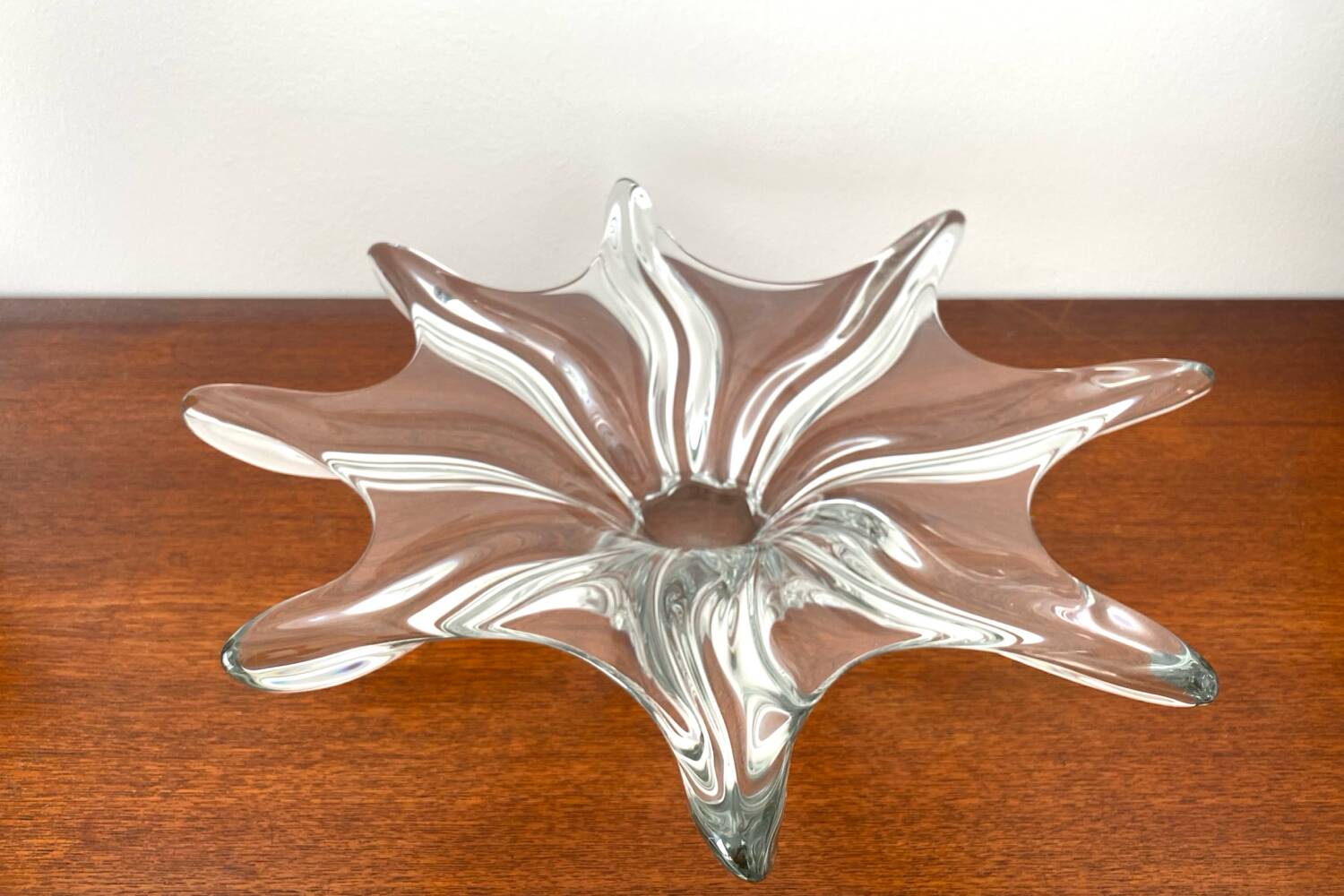 Crystal cup signed by Art Vannes 1950-1970