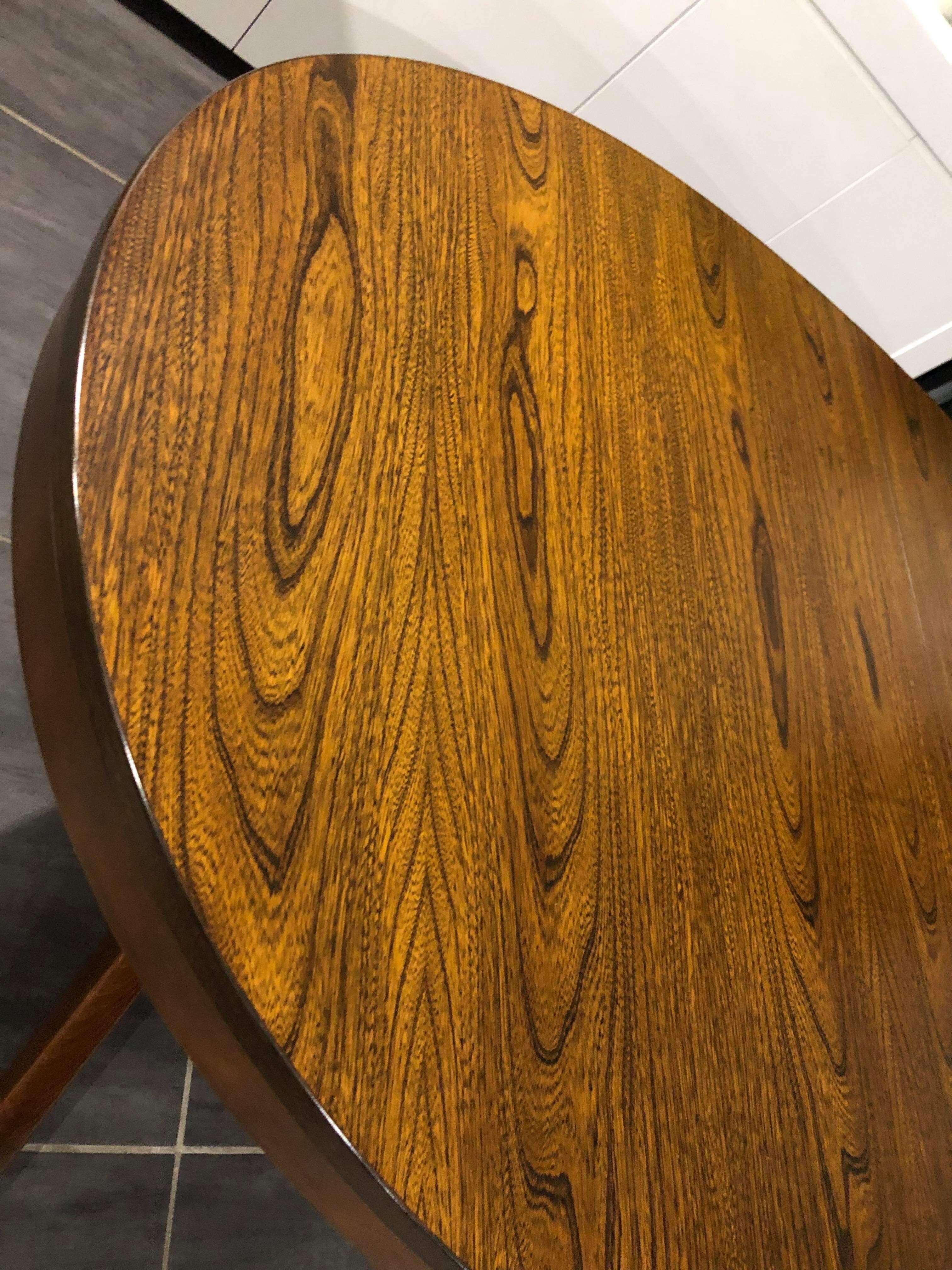 Vintage extendable table Baumann 1970s