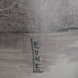 Vase 1925 signed Leune