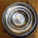 Soup bowl and its tin tray
