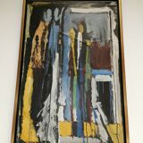 Tableau / art Moderne , Contemporain signé C. HALFON 96
