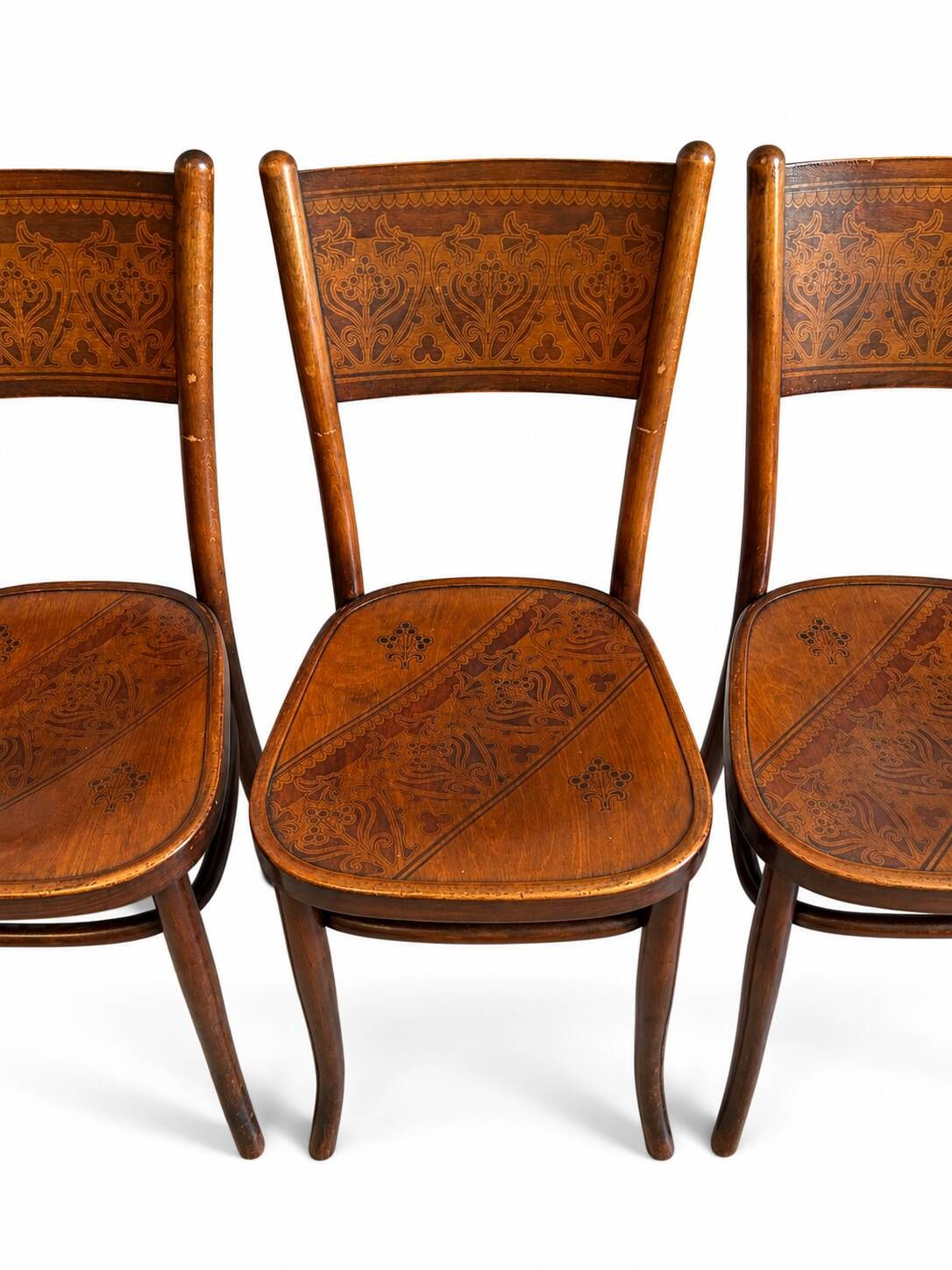 4 antique chairs by Jacob & Josef Kohn – Vienna – Art Nouveau period