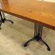 Table wood and cast iron
