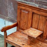Fireplace bench