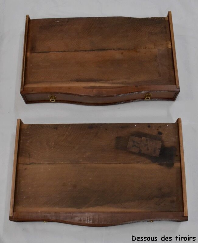 Dresser "Perruquière" in merisier, Louis XV style, early 20th