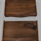 Dresser "Perruquière" in merisier, Louis XV style, early 20th