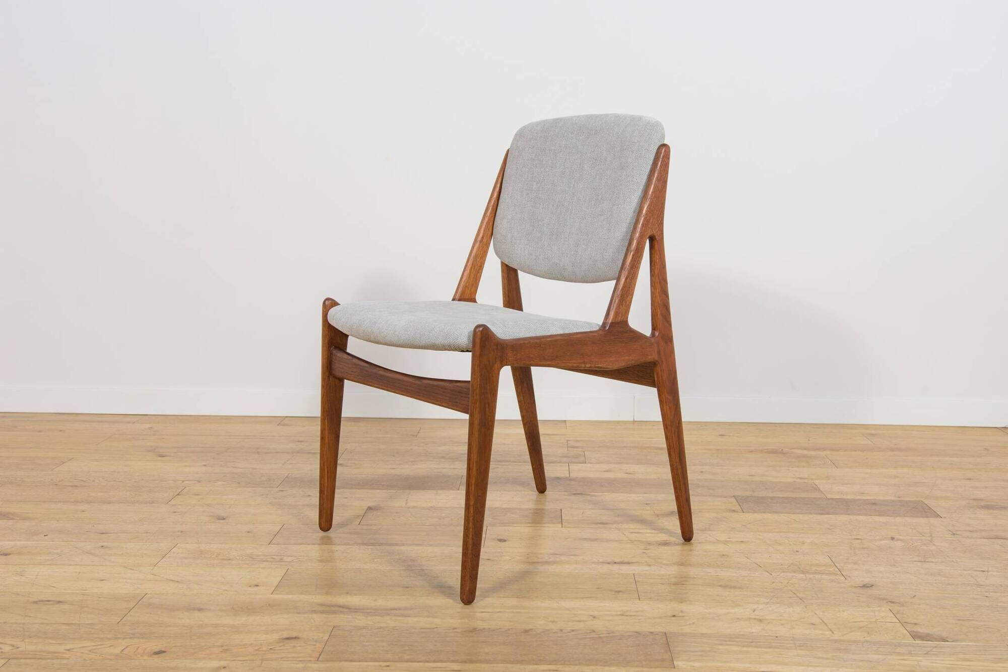 Mid-Century Teak Ella Dining Chairs by Arne Vodder for Vamo Sønderborg, Denmark, 1960s, Set of 6
