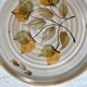 flat Niderviller Doria Ste Radegonde hand painted by hand 70s