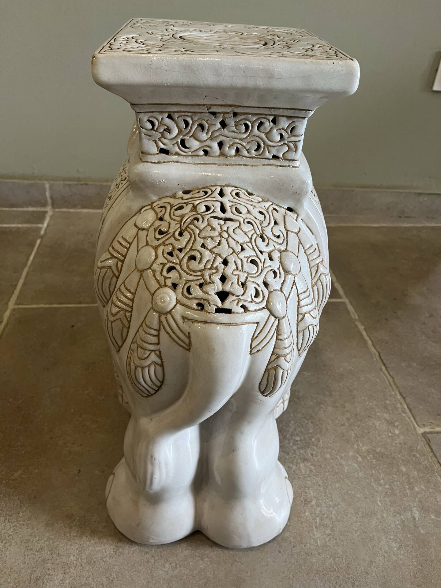 Vintage ceramic elephant