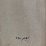 Engraving under glass "Blue Jay"